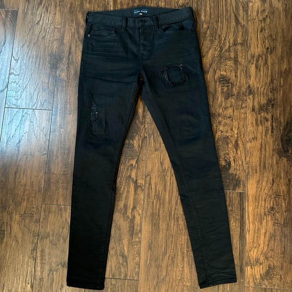 Five Four Gustav Skinny Jeans Size 32x32 Black, Light and blue jeans - Picture 4 of 6